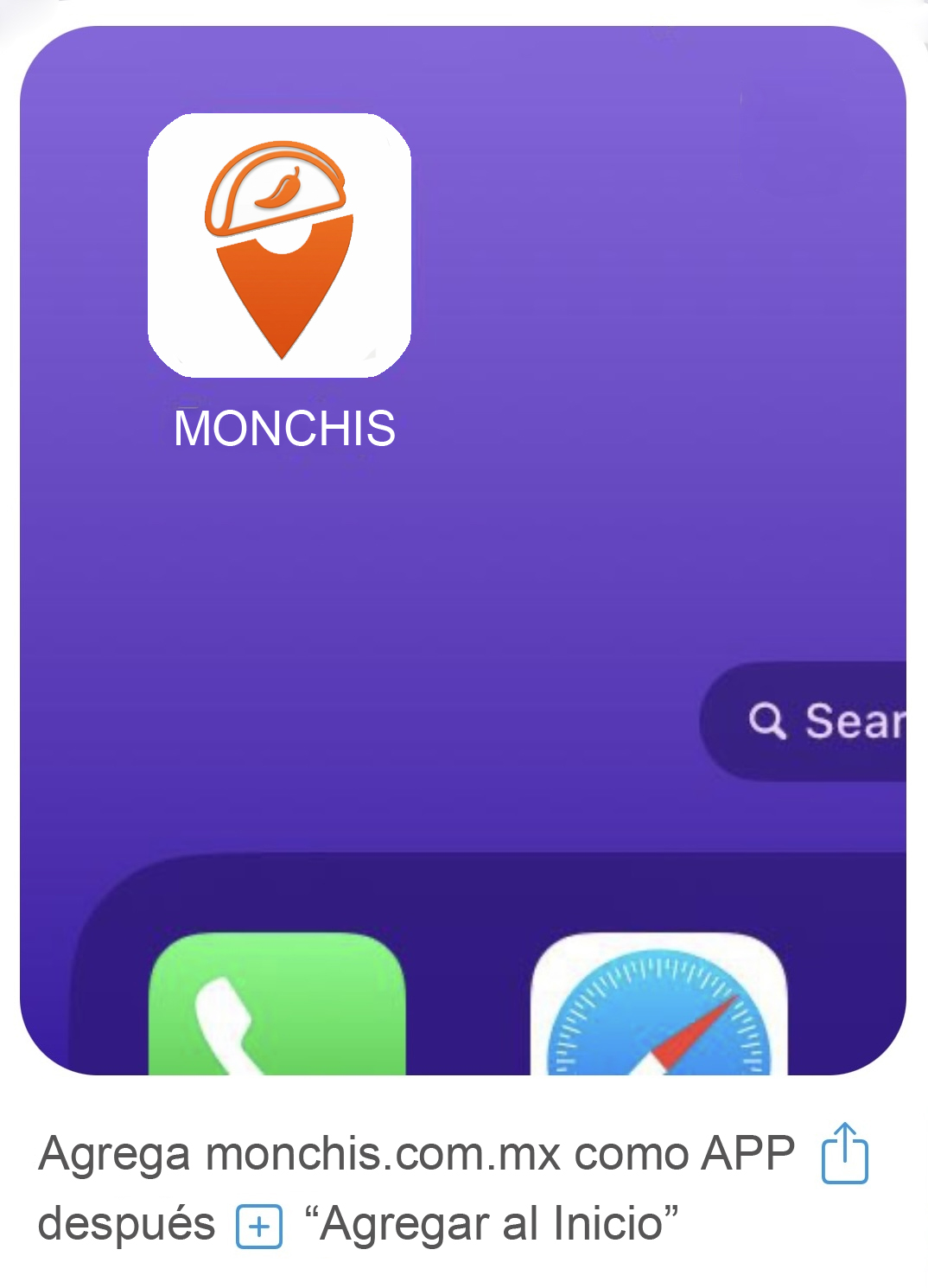 Agreganos a tu inicio