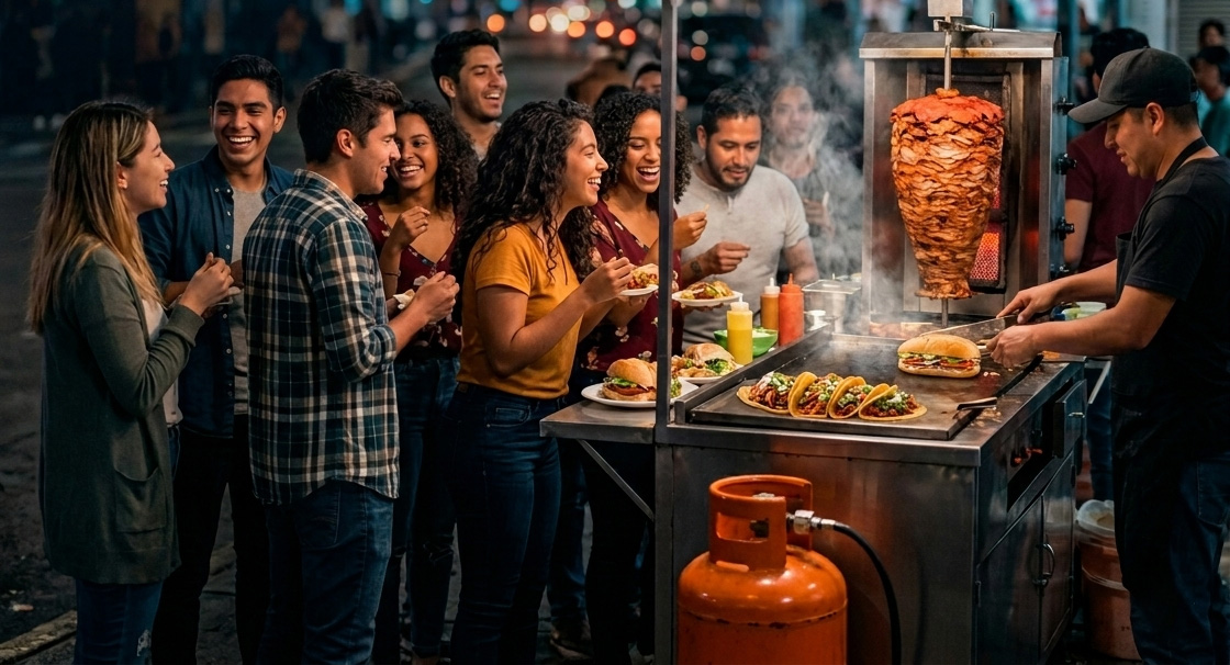 ¿Cómo encontrar comida real cuando el hambre aprieta y Google te falla? 🌮🆘