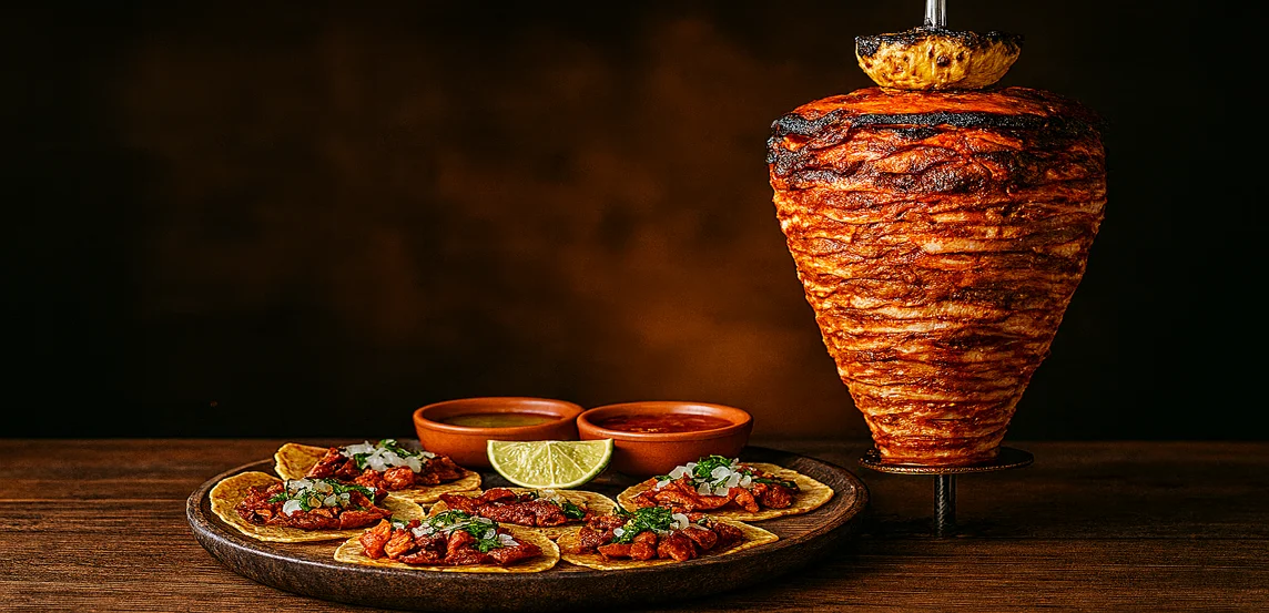 ¿Por qué el taco al pastor es el rey de la noche? 🌮👑